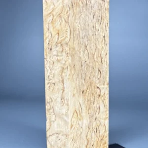 Stabilized birch block #107