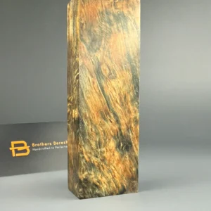 Stabilized birch block #331