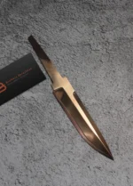an Mai knife blade blank with K340 core, copper interlayer and stainless cladding – 215 mm, 62 HRC – Brothers Berezhnye