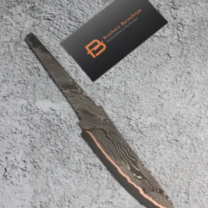 San Mai Blade – 9ХФ Core with Copper Layer