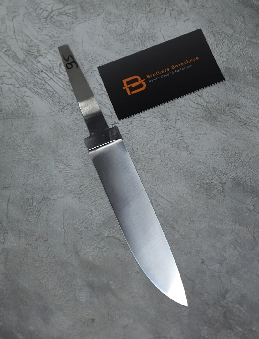 95h18 95Х18 Stainless Knife Blade – Hollow Grind