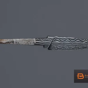 Damascus Blade “River Flow”